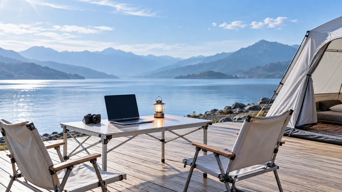 Illustrative camping and travel environment.