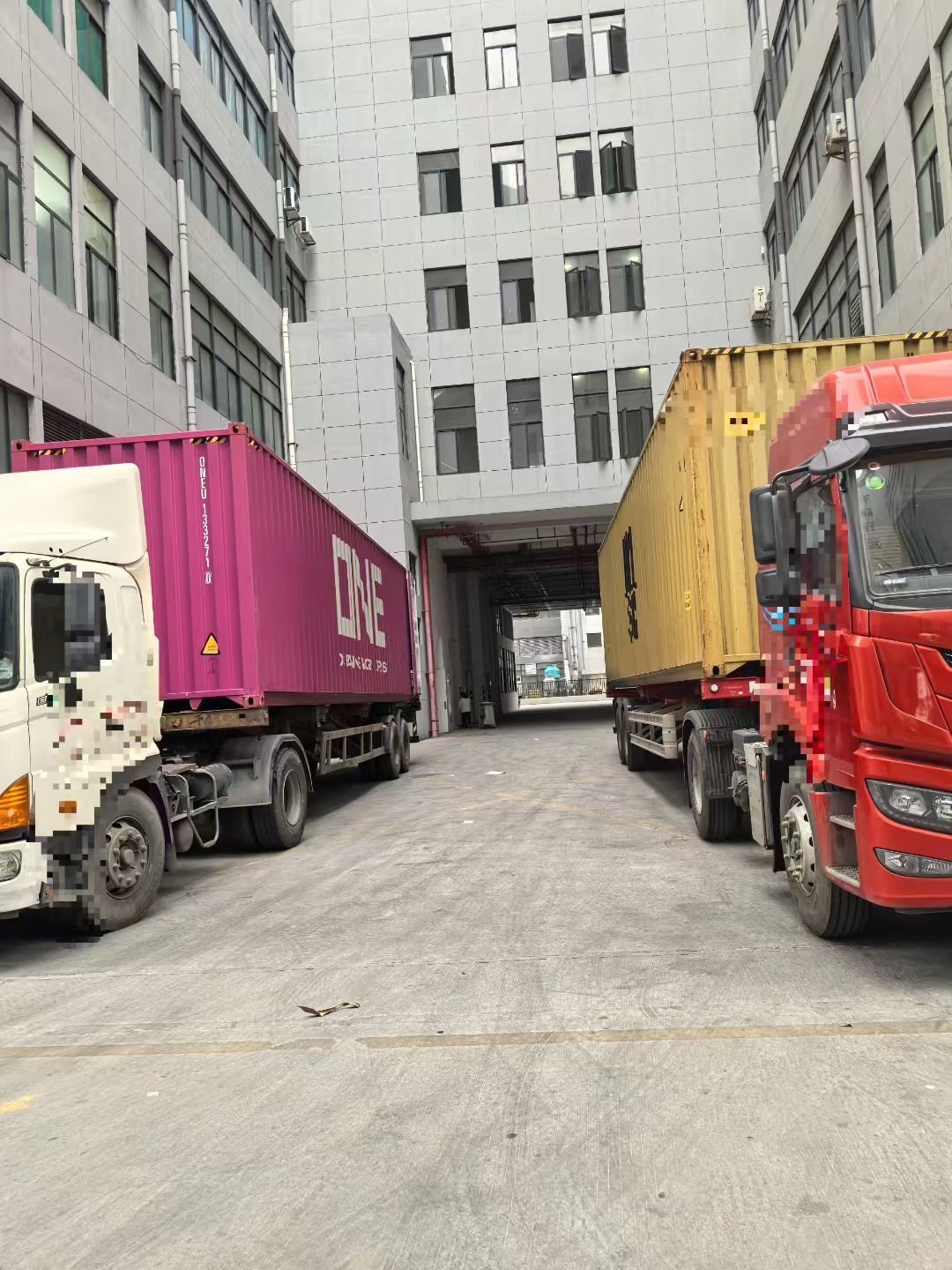 Multiple container dispatch