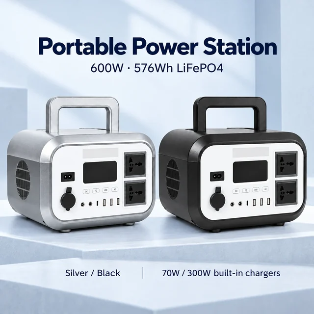 CY-600W LiFePO4 Portable Power Station
