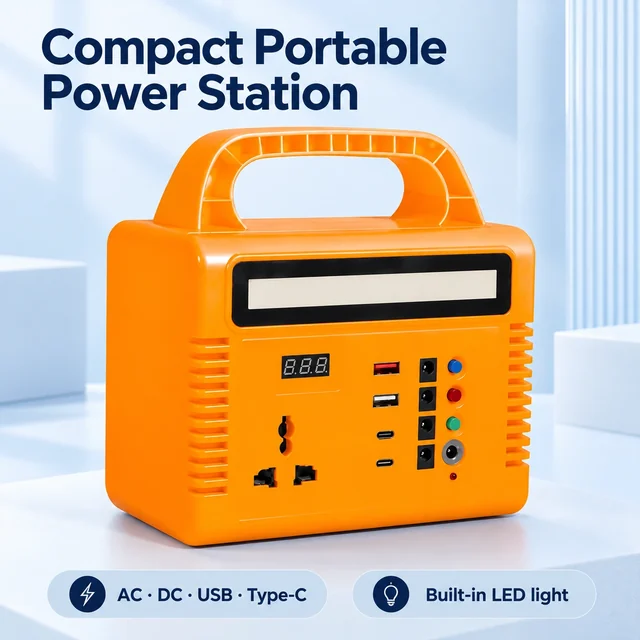 Compact AC/DC Portable Power Station