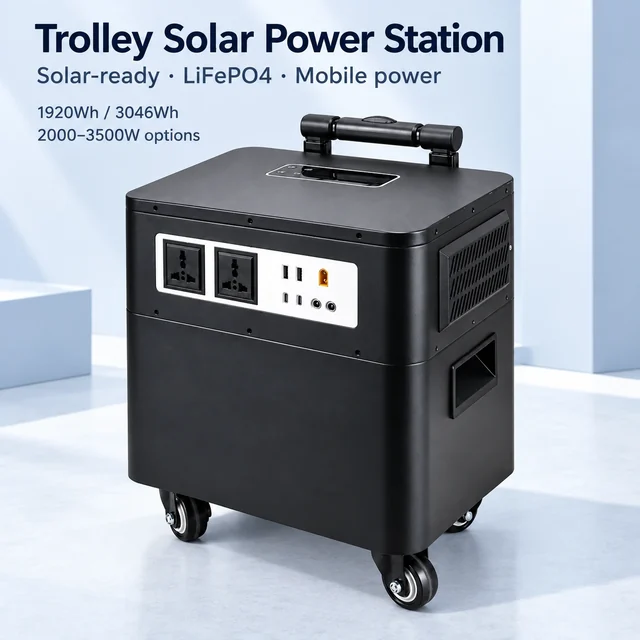 Trolley Solar Power Station